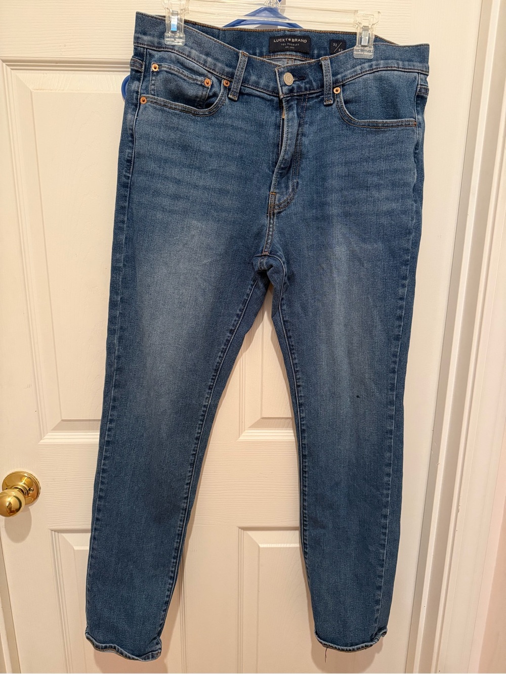 Lucky Brand Men’s 32x32 Blue Jeans Medium Wash Denim